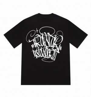 Men's Trapstar All City T Shirts Black | USA-971864