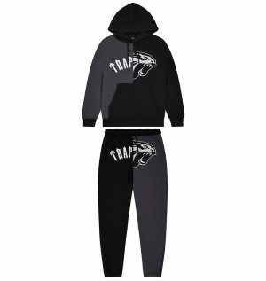 Men's Trapstar Arch Shooters Tracksuits Black | USA-147852