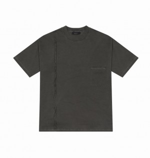 Men's Trapstar Deconstructed Hyperdrive Oversized T Shirts Wash | USA-603871