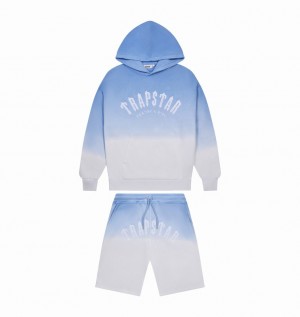 Men's Trapstar Irongate Arch Chenille Tracksuits Blue | USA-597641