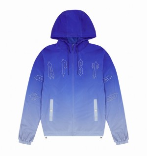 Men's Trapstar Irongate Jackets Blue | USA-713039