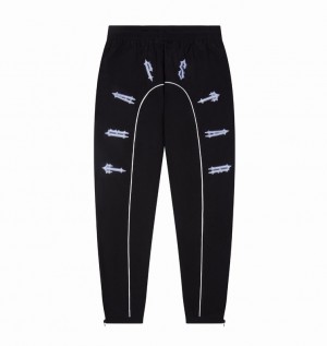 Men's Trapstar Irongate Shell 2.0 Tracksuits Black / Blue | USA-357269