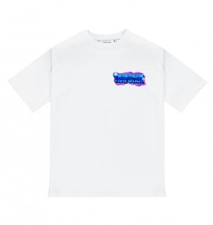 Men's Trapstar No Rules 2.1 T Shirts White | USA-578064