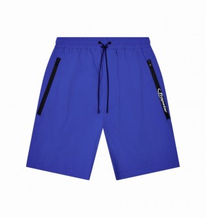 Men's Trapstar *PRE ORDER* Hyperdrive Tech Shorts Sets Blue | USA-864012