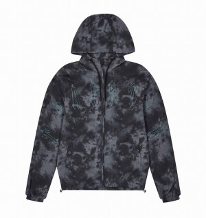 Men's Trapstar Pigment Irongate Jackets Black | USA-713032