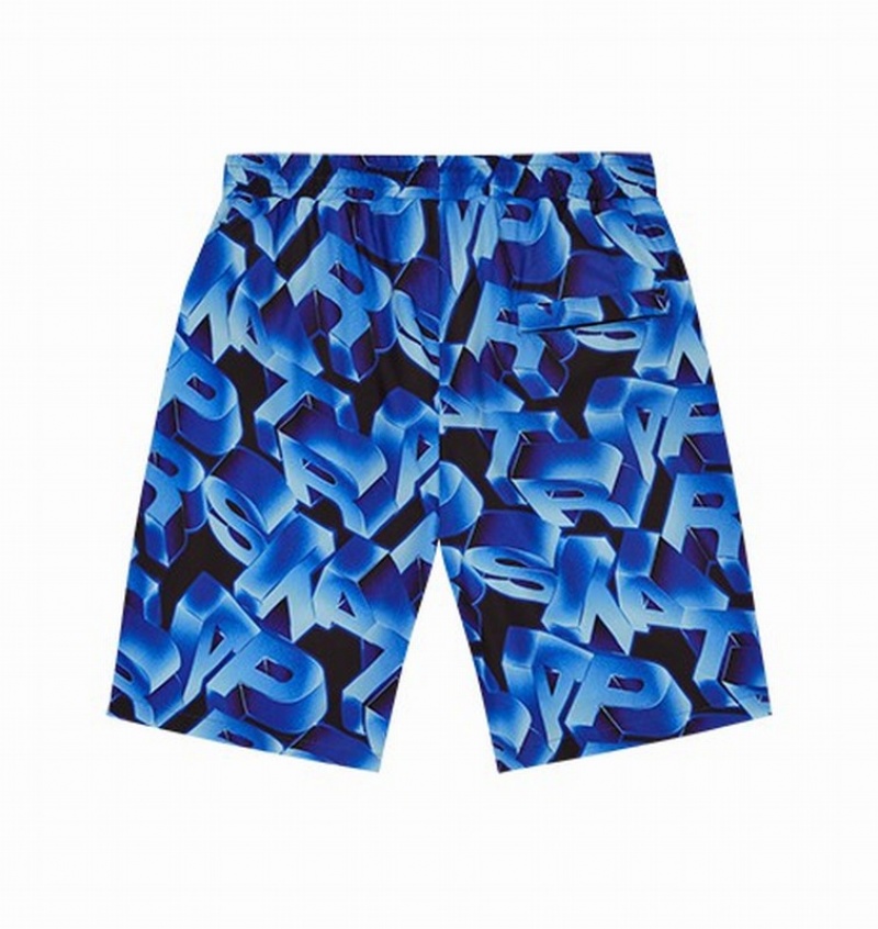 Men's Trapstar 3D Swimming Shorts Sets Blue | USA-409517