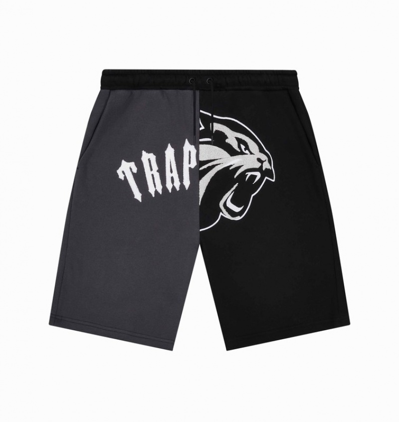 Men's Trapstar Arch Shooters Shorts Sets Black | USA-086417