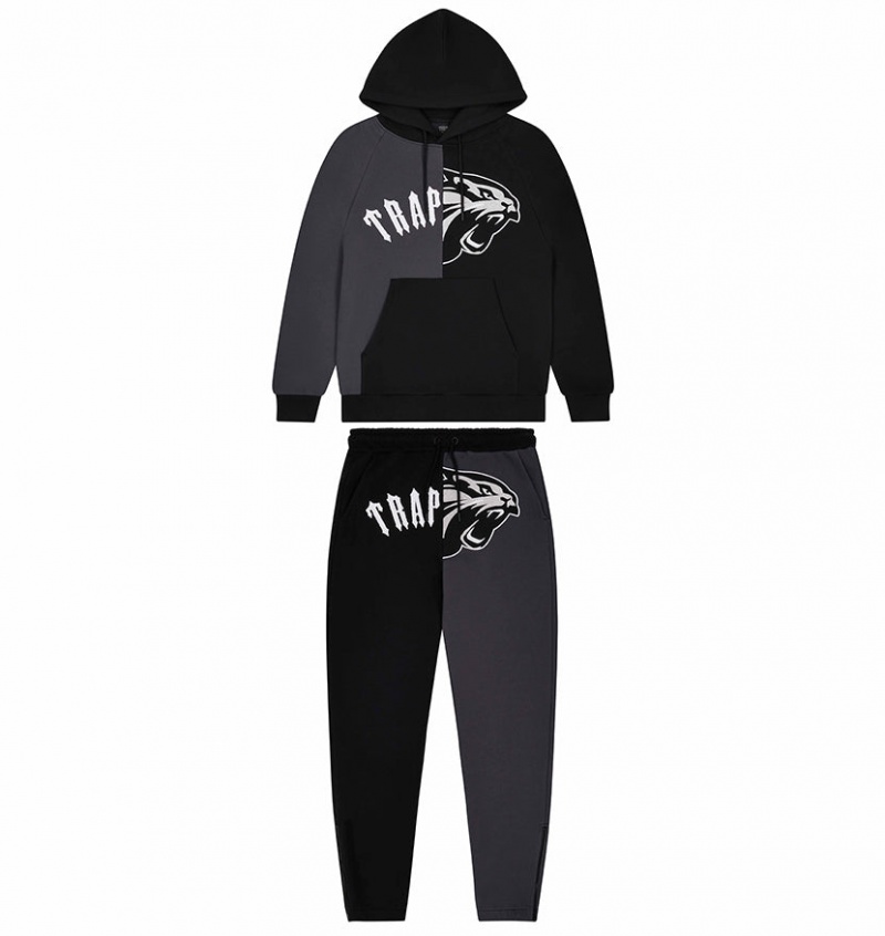 Men\'s Trapstar Arch Shooters Tracksuits Black | USA-147852