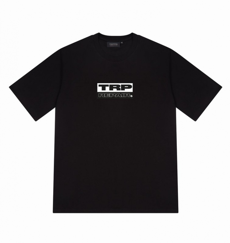 Men's Trapstar Don’t Jam T Shirts Black | USA-127930