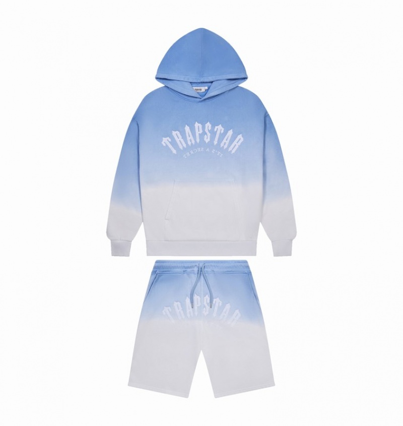 Men\'s Trapstar Irongate Arch Chenille Tracksuits Blue | USA-597641