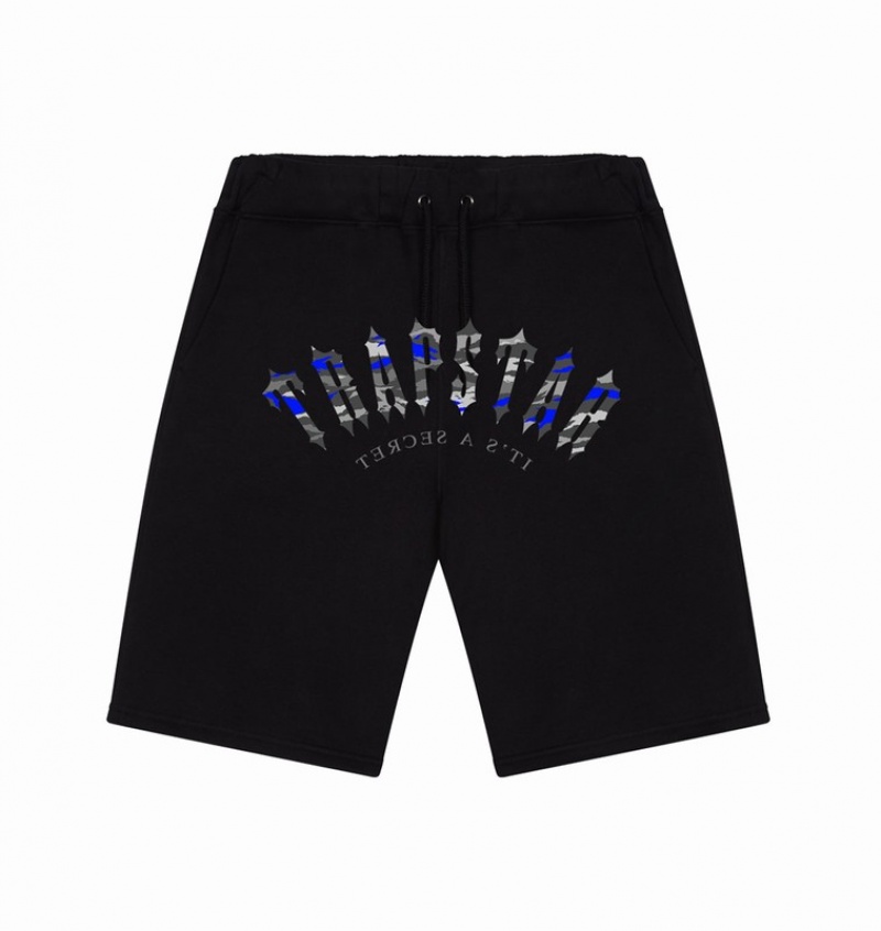 Men\'s Trapstar Irongate Arch It\'s A Secret Shorts Sets Black | USA-031945