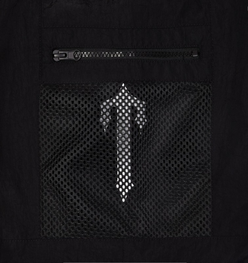 Men's Trapstar Irongate Mesh Tracksuits Black | USA-869075