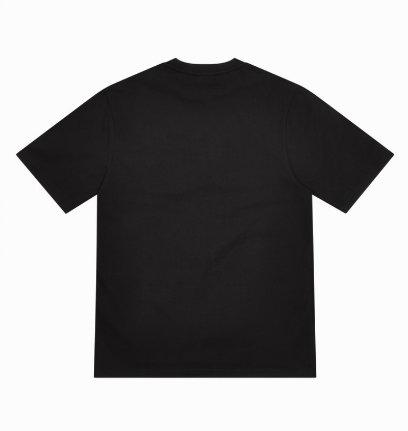 Men's Trapstar Irongate T Tech Zip T Shirts Black | USA-240856