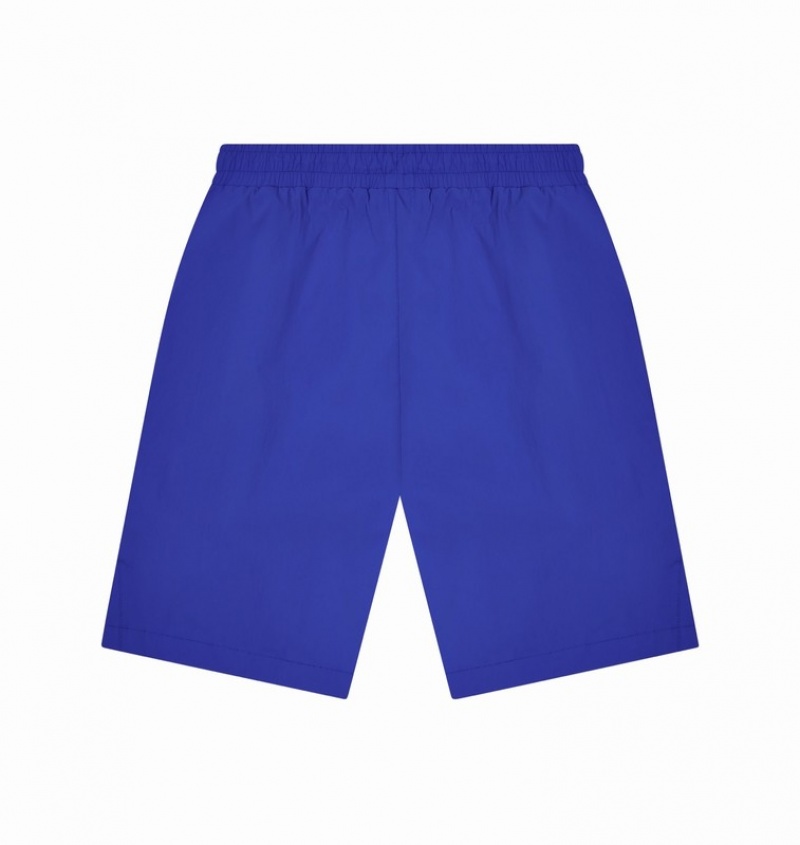 Men's Trapstar *PRE ORDER* Hyperdrive Tech Shorts Sets Blue | USA-864012