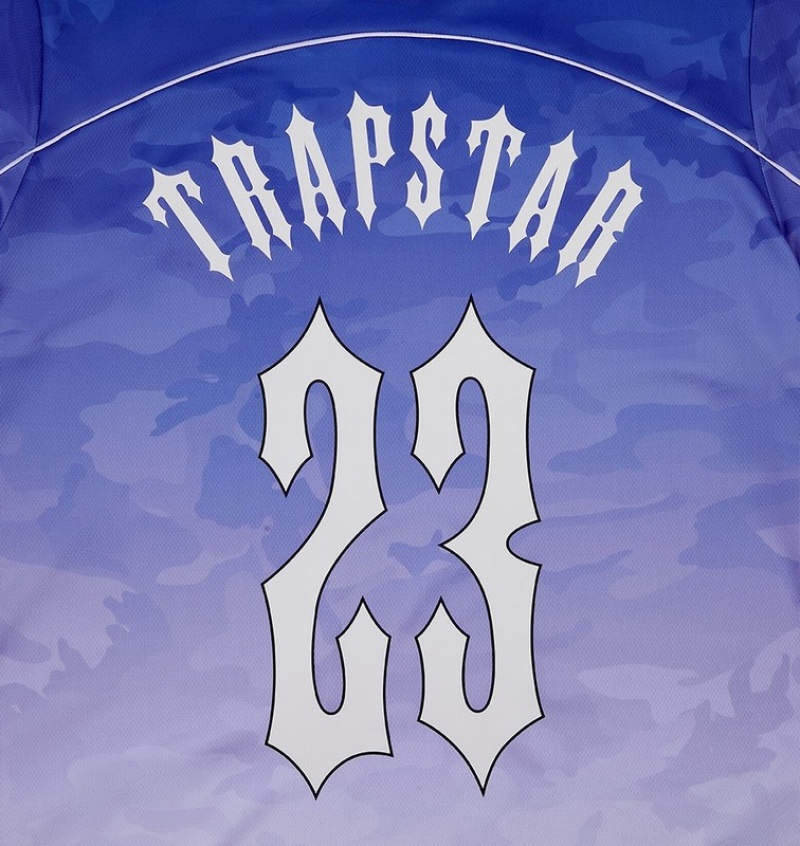 Men's Trapstar *PRE ORDER* Irongate T Shirts Blue | USA-708143