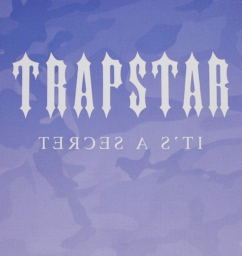 Men's Trapstar *PRE ORDER* Irongate T Shirts Blue | USA-708143