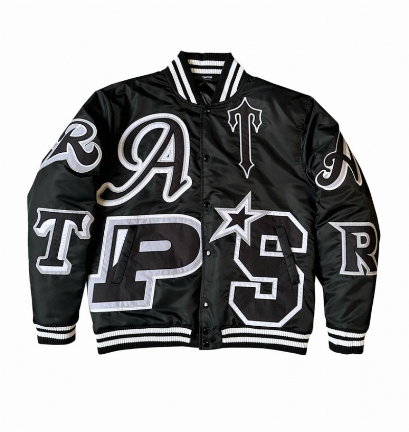 Men\'s Trapstar Wildcard Jackets Black | USA-713037