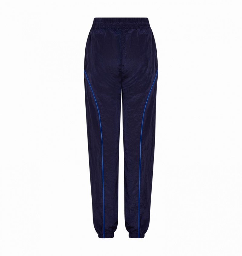 Women's Trapstar Hyperdrive Joggers Black / Blue | USA-873641