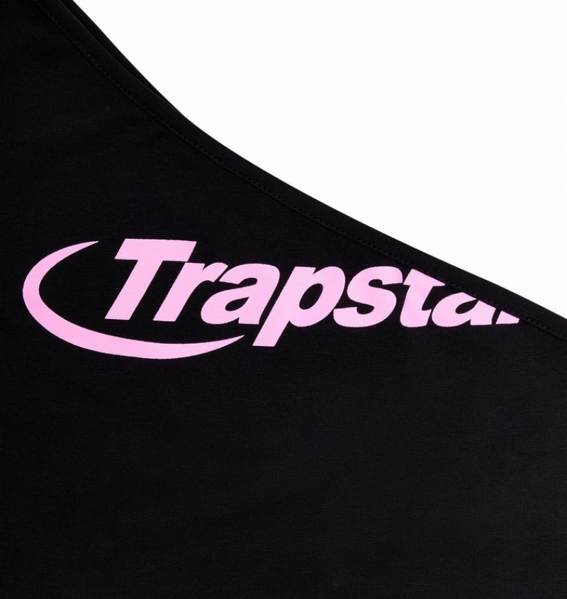 Women's Trapstar Hyperdrive Vest Black / Pink | USA-384952