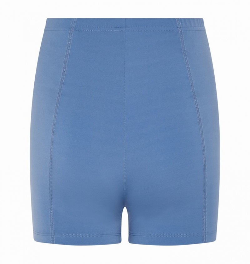 Women's Trapstar TS-Star Shorts Blue | USA-624307