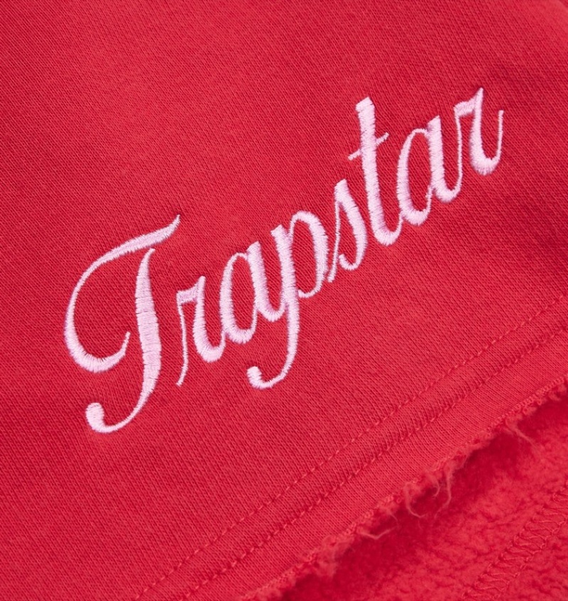 Women's Trapstar TS-Star Shorts Red | USA-683419