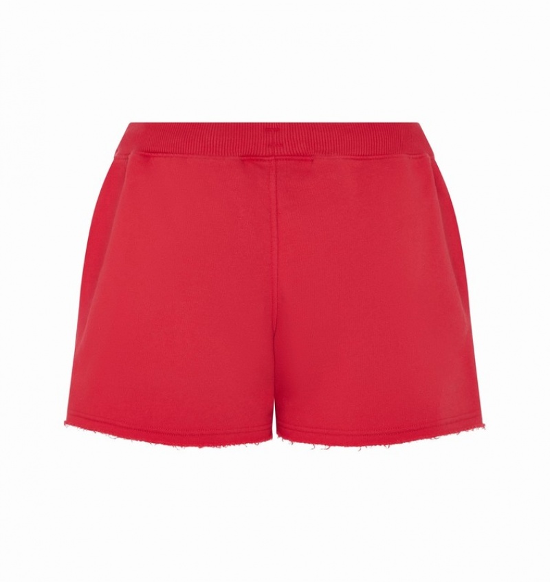 Women's Trapstar TS-Star Shorts Red | USA-683419