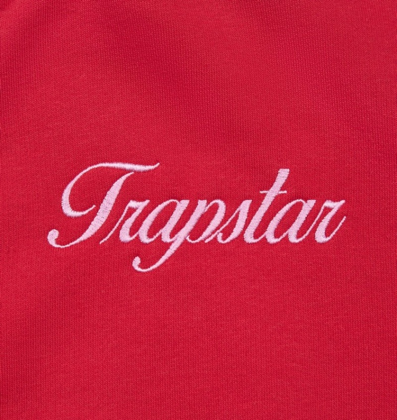 Women's Trapstar TS-Star Sweaters Red | USA-286901