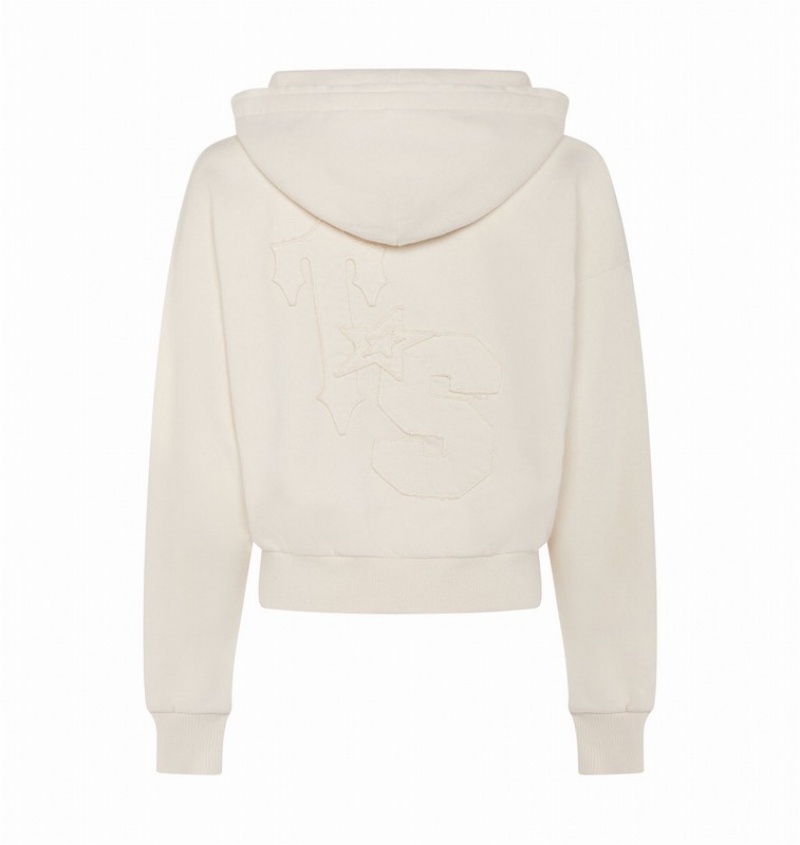 Women's Trapstar TS-Star Sweaters White | USA-410293